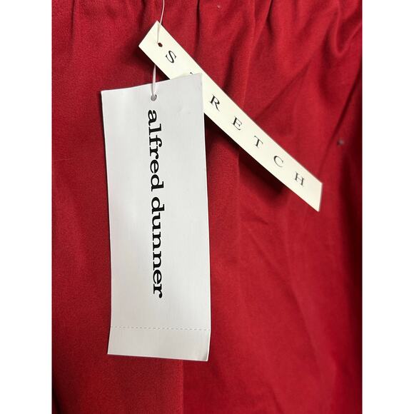 Alfred Dunner NWT- size 20 Red Elastic Dress pants - Picture 4 of 6